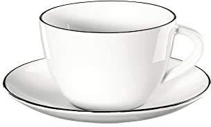 ASA ligne noire Kaffeetasse weiß Ø9cm