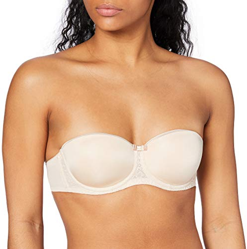 Triumph Womens Beauty-full Essential Wdp Wired Padded Bra With Detachable Straps, Nude Beige, 36C UK