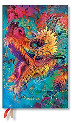 Humming Dragon (Android Jones Collection) Maxi 18-month Dayplanner 2024