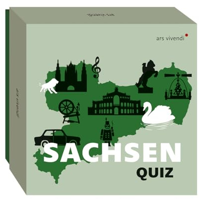 Sachsen Quiz – 66 spannende Fragen über Sachsen: Geschichte, Sprache & Kultur - Wissensspiel für Erwachsene & Familien - Heimatkunde mit Witz & Charme entdecken