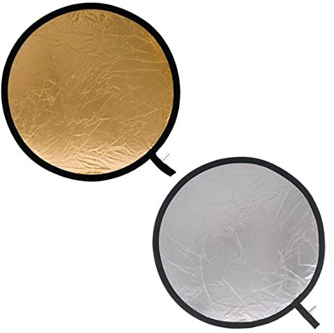 Manfrotto von Manfrotto LL lr4834 Faltreflektor – 121,9 cm, Silber/Gold