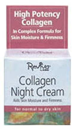 Pack of 2 x Reviva Labs Collagen Night Cream - 1.5 oz