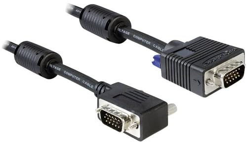 Delock VGA-Kabel (2m) schwarz, 83173