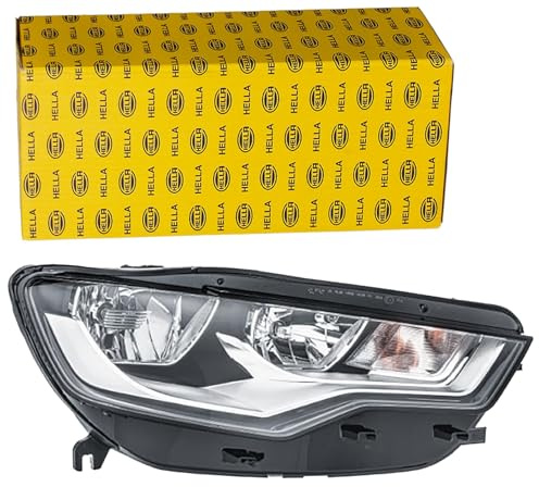 HELLA 1EJ 011 149-021 Halogen Scheinwerfer - Audi A6 Avant (4G5, 4GD, C7) | Kompatibel mit: AUDI A6 Allroad C7, A6 C7, A6 C7 Avant