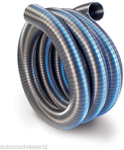Chimney Flexible Flue Liner 100mm / 4 4m Length Multifuel Stainless Steel Pipe Stoves