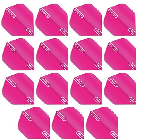 RED DRAGON Hardcore XT Colours Extra Thick Standard Dart Flights - (5 Sätze pro Packung)