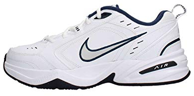 NIKE Air Monarch IV, Zapatillas de Gimnasia Hombre, Blanco White Metallic Silver Midnight Navy 102, 45.5 EU