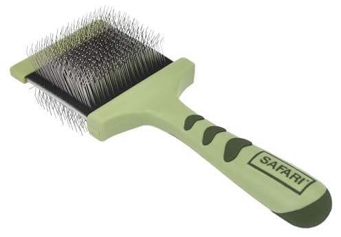 Coastal Pet Safari Dog Flexible Slicker Brush - Dog Brush for Shedding - Undercoat Rake & Grooming Tools for Small & Medium Pets - Small