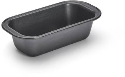 de Buyer - Kuchenform aus antihaftbeschichtetem Stahl - 15 x 7,5 x 4,8 cm - 4715.15, Silber