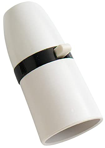 Merriway BH02820 Switched Cord Grip Lamp Holder, 13 mm , White