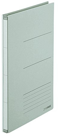 PLUS Japan, Zero Max platsbesparande mapp i grått, 1-pack (1 x 1 mapp)
