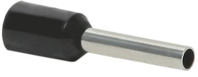 DEBFLEX Debflex 711091 - Terminali elettrici a crimpare - Terminali pre-isolati - Terminali a crimpare - Punta Pre Isole in 1,5 mm ² Confezione da 20 pezzi - Debflex - 711091 nero