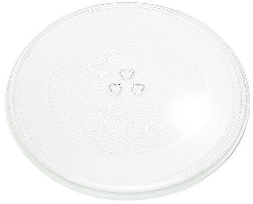 Replacement General Electric / G.E. JVM1540SM5SS Microwave Glass Plate - Compatible General Electric / G.E. WB49X10129 Microwave Glass Turntable Tray - 12 3/4 (325mm)