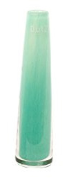 schmale/schlanke Glasvase Dutz SOLIFLEUR D5,5 H21 Jade/türkis Glas Vase h...