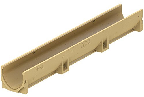 ACO Self EuroLine Rinne 1m ohne Rost Breite: 118 mm, Höhe: 97 mm