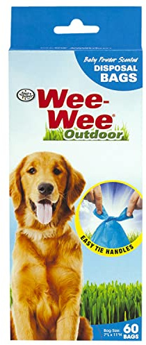Four Paws Wee-Wee Scented Dog Waste Bags 60 Count