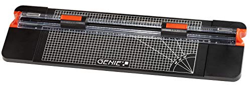 Genie SC 322 Pappersrulle Slitter DIN A4 svart/röd, skär upp till 5 pappersark