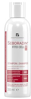 Seboradin Fitocell Shampoo gegen Haarausfall, Stammzellen, Biotin, 200 ml | Haarwachstum fördern, PhytoCellTec Malus Domestica, Schweizer Technologie, für Männer und Frauen, feines & dünnes Haar