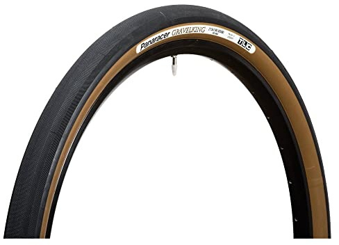 Panaracer GravelKing Slick TLC Faltreifen, schwarz/braun, 27,5 x 1,75