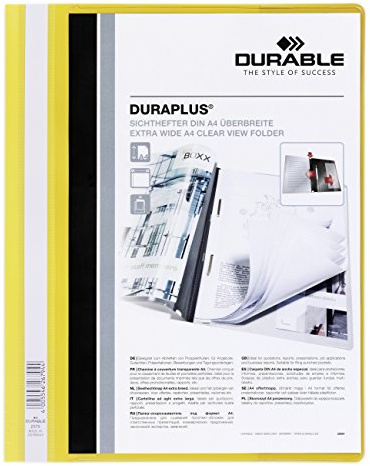 DURABLE 2579-05 Angebotshefter Duraplus mit Sichttasche, grün