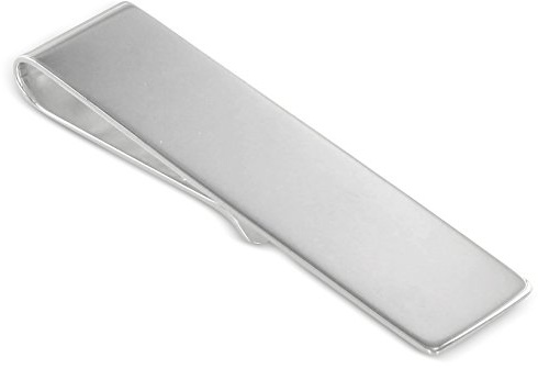 BROOKER Geldscheinklammer Silber