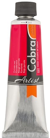 Talens COBRA wassermischbare Ölfarben, 150 ml, 315 Pyrrolrot