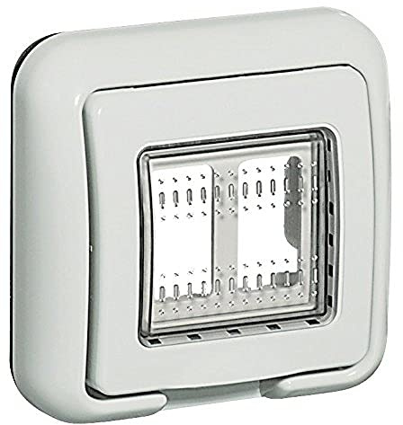 Bticino Mecanismos Plexo-Idrobox 25602 - Ib-Tapa Ip55 2M Gris
