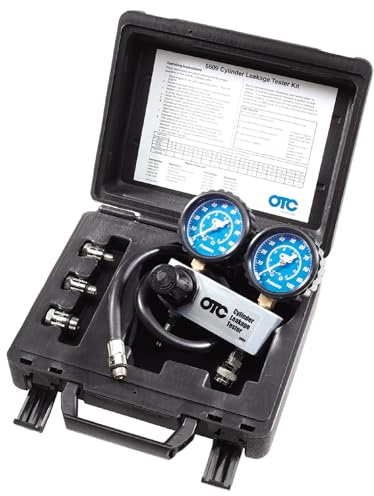 OTC 5609 Cylinder Leakage Tester Kit - Quickly Diagnose Internal Engine Problems like Bad Rings, Valves, and Leaking Head Gaskets