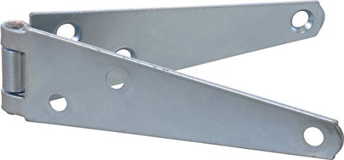 Hillman Hardware Essentials 851664 Light Strap Hinges Zinc 4 -2 Pack