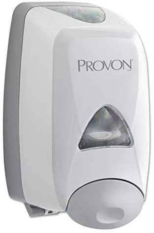 Gojo PROVON FMX-12 Push-Style Foam Soap Dispenser, Dove Grey, for 1250 mL PROVON FMX-12 Foam Soap, Shower Soap Refills (Pack of 1) – 5160-06