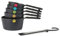 OXO Good Grips – Set de 5 tasses à mesurer – Cup de mesure pour la cuisine - Noir