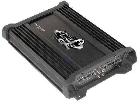 AMPLIFICATORE 2 CANALI LANZAR HTG237 HTG 237 2 CH DI 2 X 225 WATT RMS DA 450 WATT RMS E 1000 WATT MAX PER AUTO