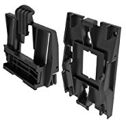 Aastra 80C00011AAA-A Wandmontage-Set für VoIP 6800i, Schwarz