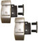 Fiamma 98655-728 WALL BRACKETS – Wandhalterungen Alu - silber, 97 x 111 x 36 mm
