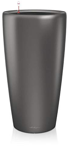 LECHUZA RONDO Premium 32 anthrazit metallic 15783