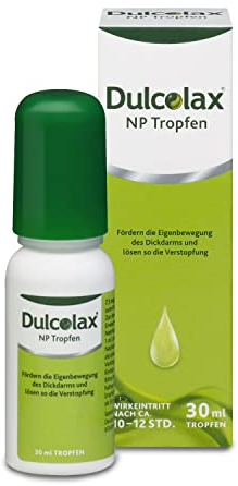 DulcoLax NP Tropfen bei Verstopfung | 30 ml | Abführmittel mit Natriumpicosulfat | Planbare Befreiung am nächsten Morgen | Wirkt nach ca. 10-12 Stunden | Individuell dosierbar