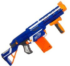 Nerf Nerf – Elite Retaliator (Outdoor Spiele 5010994658106) A New Gun, Darts und startet ist individuell anpassbar....