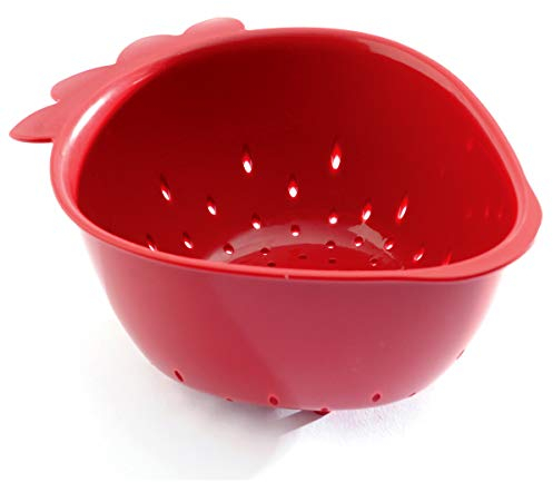 Norpro Mini-Sieb, in roter Erdbeere-Form