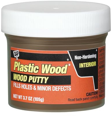 DAP Finishing Putty, Lt Walnut 3.7 oz., Light Walnut