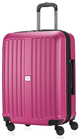 Hauptstadtkoffer - X-Berg - Koffer-Set Trolley Hartschale, TSA, 55 x 65 x 75 cm, 257 Liter, Magenta matt