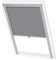 vidaXL Verdunkelungsrollo Verdunkelung Dachrollo Dachfensterrollo Grau S06/606