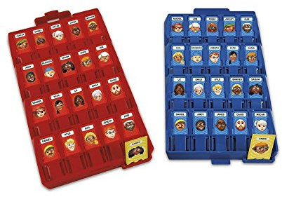 Hasbro Wer ist es? Kompaktes Reisespiel,deutsche Version für Kinder ab 6 Jahren