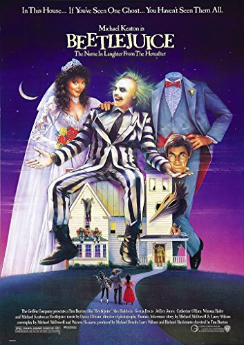 Beetlejuice Poster/Print/Picture Satin Photo Paper - A4-210mm x 297mm
