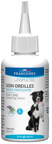 Francodex - Detergente per Orecchie per Cani e Gatti 125 ml