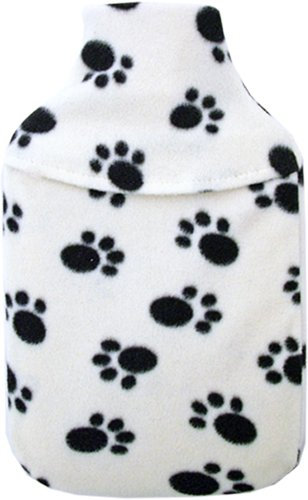 Vagabond 2L Paws Cream Hot Water Bottle and Cover