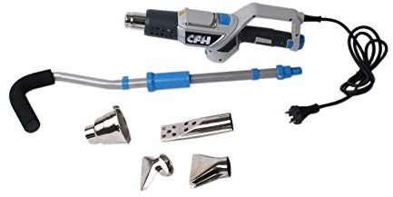 Heißluftpistole, Unkrautbrenner und Grillanzünder in einem Gerät