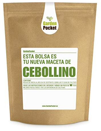 Garden Pocket - Kit de Cultivo de CEBOLLINO - Bolsa Maceta