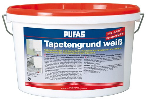 Pufas Tapetengrund weiss 5 Liter