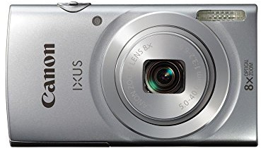 Canon IXUS 145 Digitalkamera (16 MP, 8-Fach Opt. Zoom, 6,8cm (2,7 Zoll) LCD-Display, HD-Ready) Silber