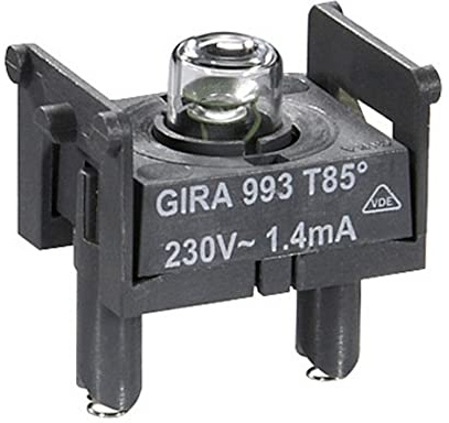 Gira 099300 Glimmlampenelement 0.8 E10 Zubehör
